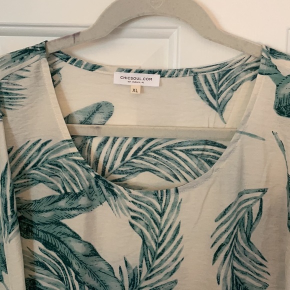 PLUS: Casual Beach Tie Dress - Picture 3 of 3